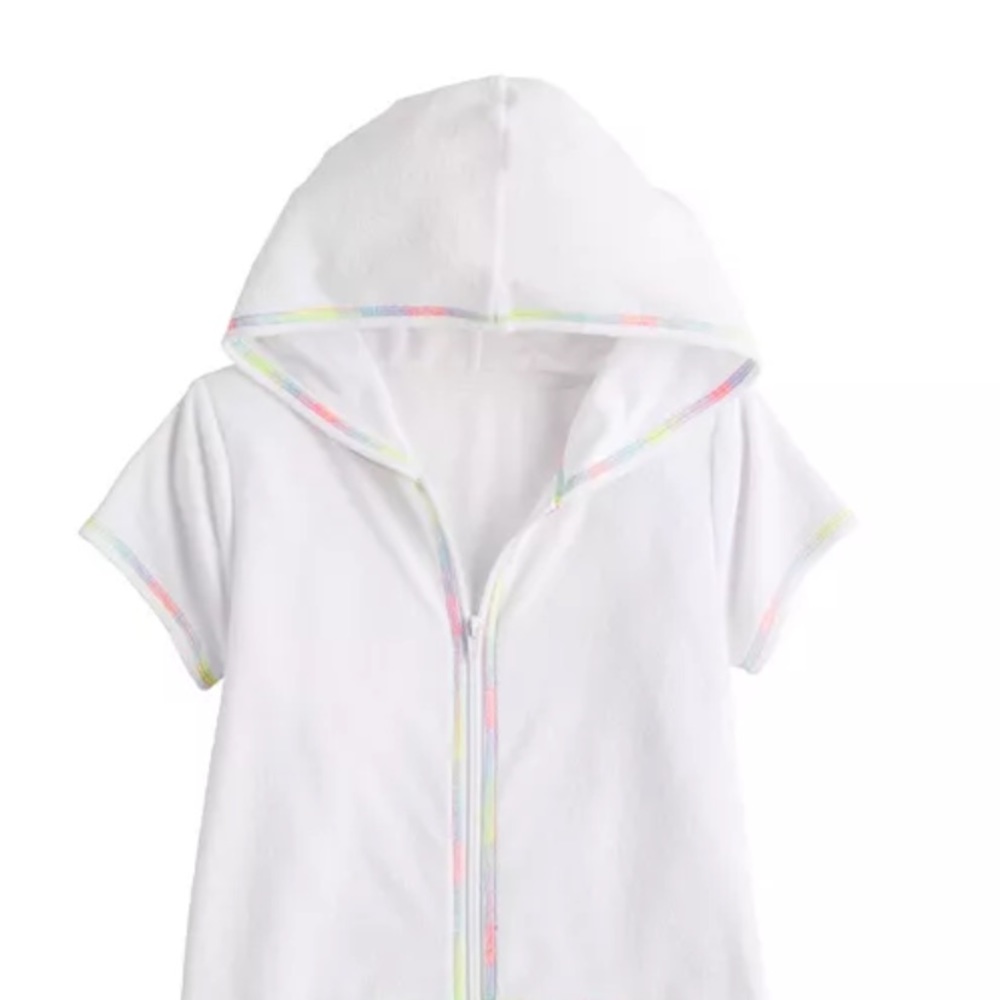 Girls SO French Terry Swim Cover-up Size 14 (XL)